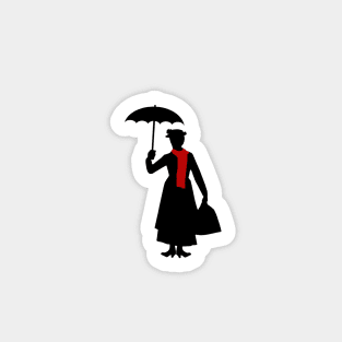 Mary Silhouette Sticker